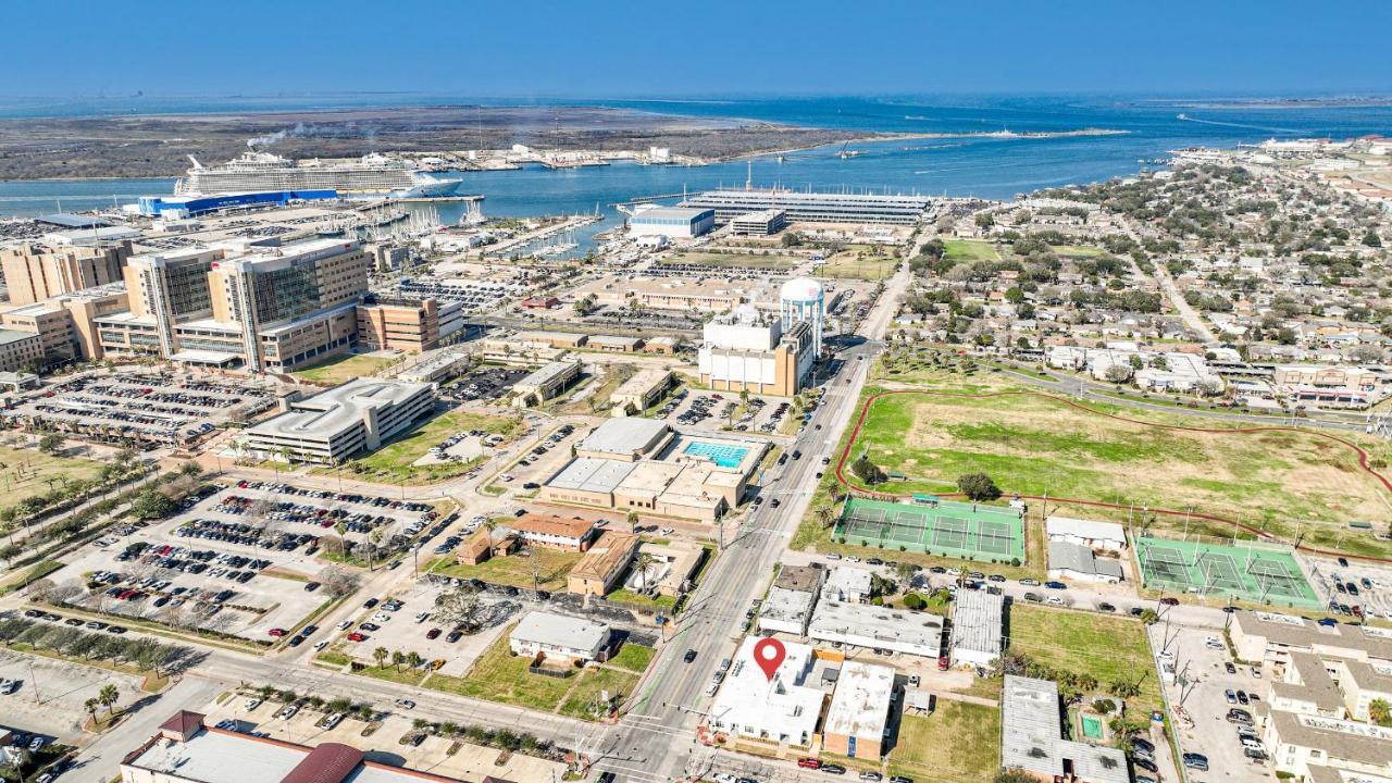 Pink Flamingo Studio Apartment Galveston Exterior foto